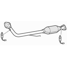 Approved Front Pipe & Catalytic Converter for Honda FR-V VTEC 1.7 (2004-2007)