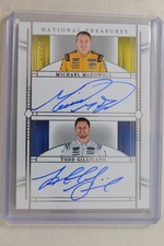 McDowell & Gilliland - 2024 NASCAR National Treasures  Dual Autograph   #13/75