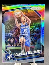 2025 Panini Prizm WNBA #69 Courtney Williams Silver Prizms