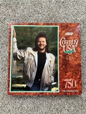 Vintage 1992 Travis Tritt Puzzle Country Music Star 750 Pieces New Sealed 18X24"