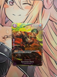 Zoro Pre Release Winner | eBay