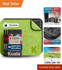 Best-in-Class Japanese Microfiber Cleaning Cloths - Washable, 6 Pack for Optics