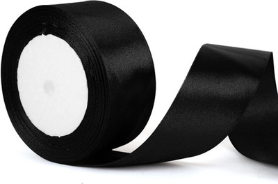 22 m x 50 mm breites schwarzes Band Dickes Halloween-Band zum Verpacken von Gesc