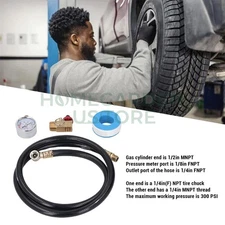 Air Tank Repair Kit Air Tank Valve Kit with Gauge Come with Pressure US NEW