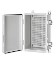 Outdoor Waterproof Electrical Box Weatherproof IP67 ABS Plastic Enc 12x6x10