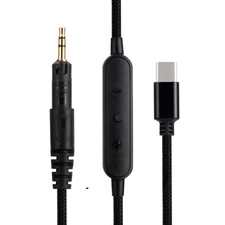 ATH-M40X M50X M70X Replacement USB C Audio Cable, Compatible with Audio Technica