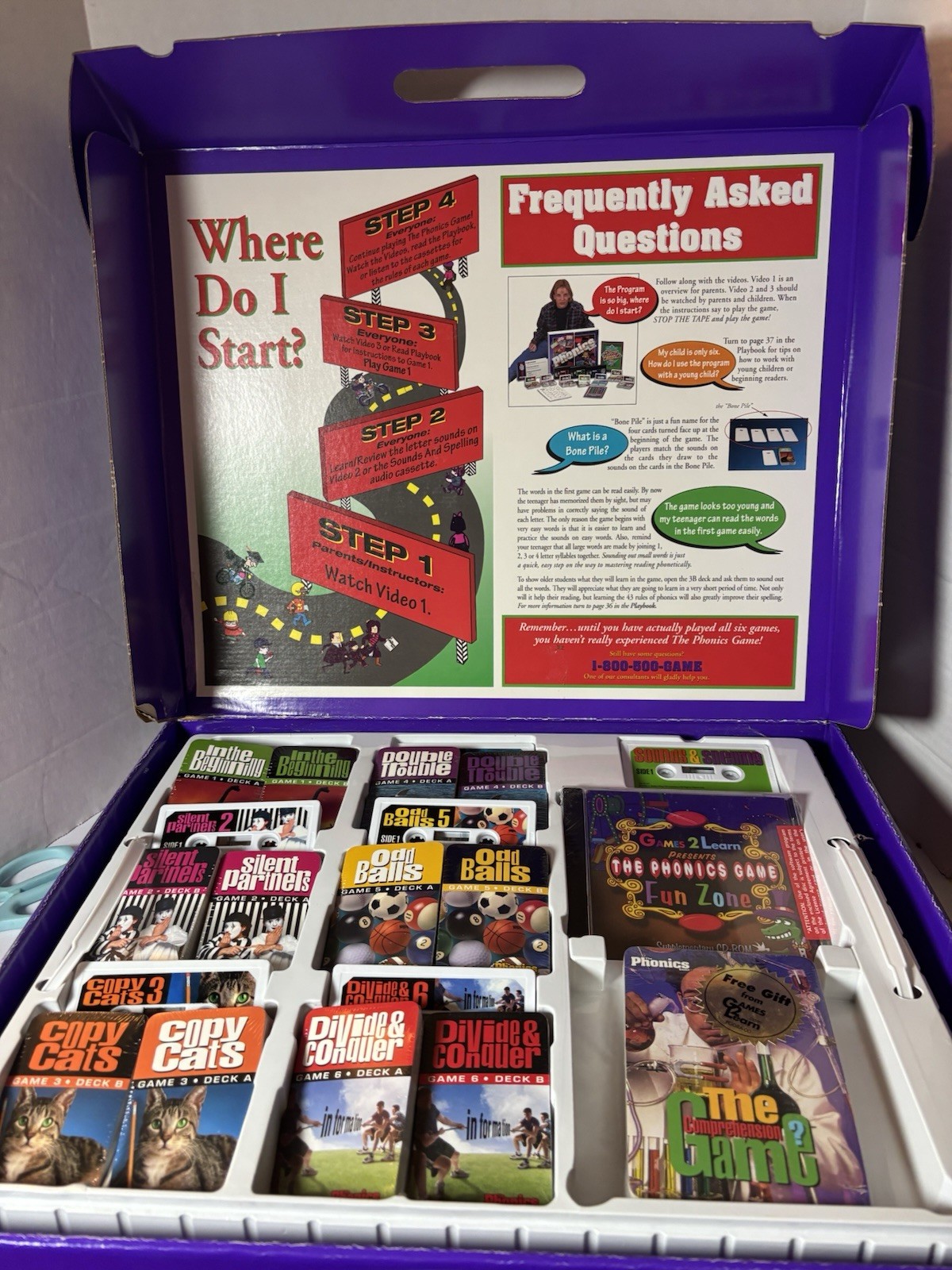 The Phonics Game A Better Way of Learning (Vintage, 1998) Homeschool Education 