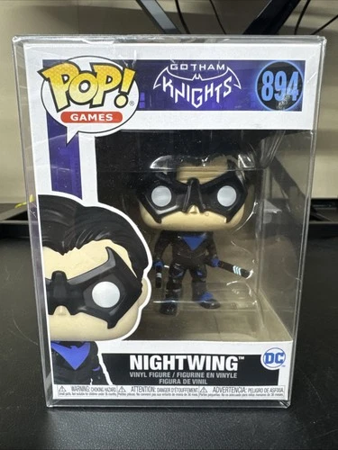 Batman: Gotham Knights NIGHTWING #894 Funko POP! Video Game + Protector