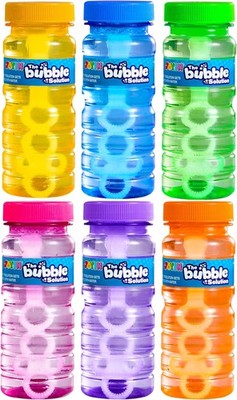 JOYIN Bubble Bottles 6/12/24/36PCS (4oz Solution), Bubbles for Toddlers, Blow Bu