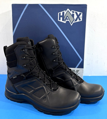 NIB 11.5 M MEN'S HAIX BLACK EAGLE ATHLETIC 2.0 GORE-TEX HIGH BOOTS BLACK 340021