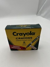 Vintage Crayola Crayons 64 Count