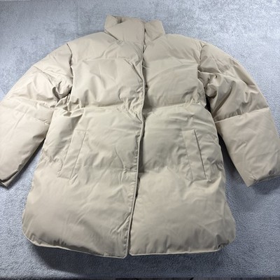 ASOS Curve Rubberized Oversized Puffer Jacket Women's Size 6 New
