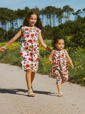 🌸✨ Uniqlo x Marimekko Floral A-Line Dress – Kids Size 9–10 ✨🌸
