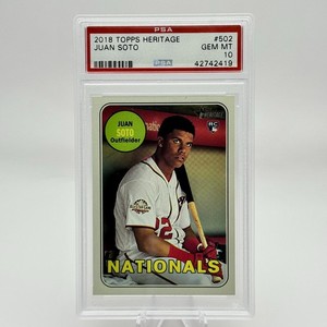 Juan Soto Rookie Card Psa 10 | eBay