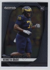 2025 Panini Prizm Draft Picks Kenneth Grant #62 Rookie RC 3hd