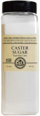 India Tree Superfine Caster Sugar, 1.75 lb | 28 Ounce (Pack of 1), white 