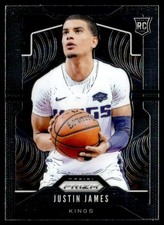 2019-20 Panini Prizm Justin James Rookie Sacramento Kings #295