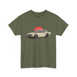 Nissan Skyline KPGC10 GT-R Hokosuka  Printed T-Shirt Classic Vintage JDM Car