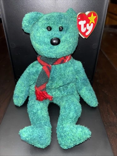 Vintage Ty Beanie Babies Wallace the Bear Plush Toy 1999