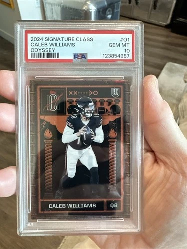 2024 SIGNATURE CLASS #01 CALEB WILLIAMS ODYSSEY CASE HIT PSA 10