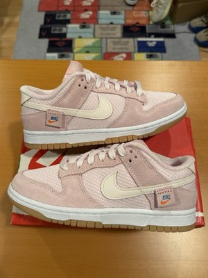 Size 7.5W - Women s Nike Dunk Low Teddy Bear Light Pink Gum DZ5318-640 Sneaker