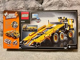 LEGO Technic 8264 Hauler Flat Bed Truck with 8881 Battery Box 8883 Motor Unused
