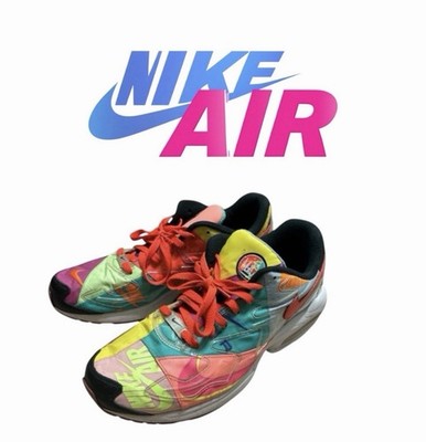 Nike Atmos Air Max 2 Light QS BV7406-001 Multicolor Logo Men's Sneakers