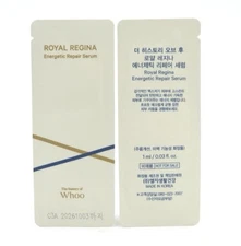 The history of Whoo Royal Regina Energetic Repair Serum 1ml x 60pcs K-Beauty