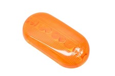 Truck-Lite 9093A-3 Yellow Oval Signal Lens NOS