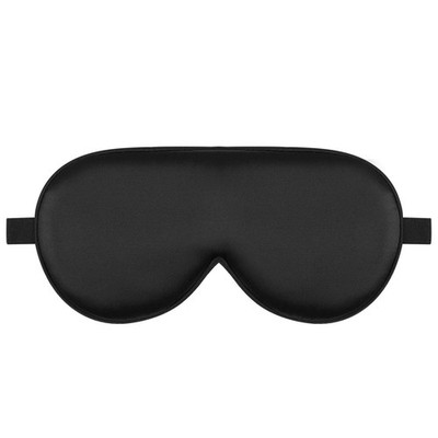 Alaska Bear Sleep Mask Silk Eye Cover with 1 Count (Pack of 1), Black_padded