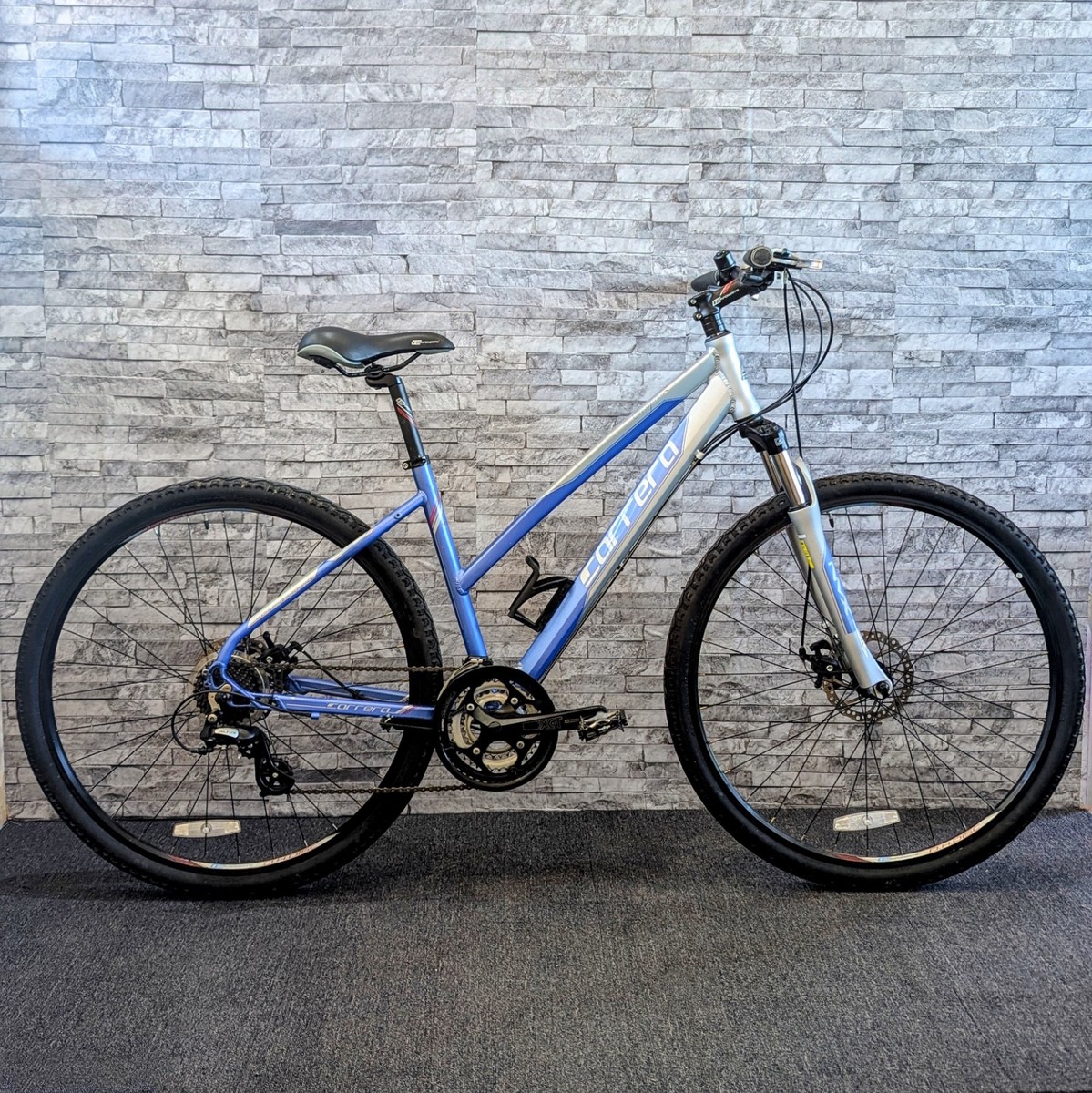 Disc Brakes Carrera Crossfire Ladies Bike Women's Carrera Hybrid