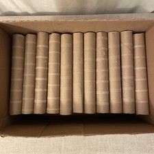 55 Empty Paper Towel Rolls Cardboard Clean Craft Tubes Art School Lot of 55