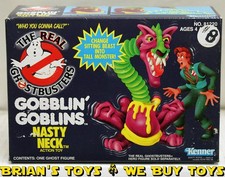 Vintage Kenner The Real Ghostbusters Gobblin' Goblins Nasty Neck Action Toy NR