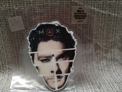 Max Q 10'' Shaped Picture Disc, Way Of The World UK 1989 EX