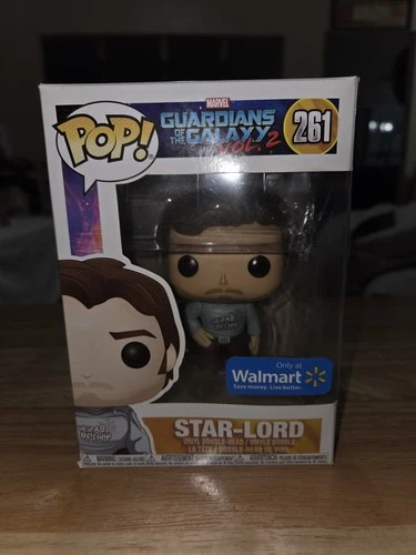 2017 Funko Pop! Marvel GOTG 2 Star-Lord #261 (Wal-Mart Exclusive)