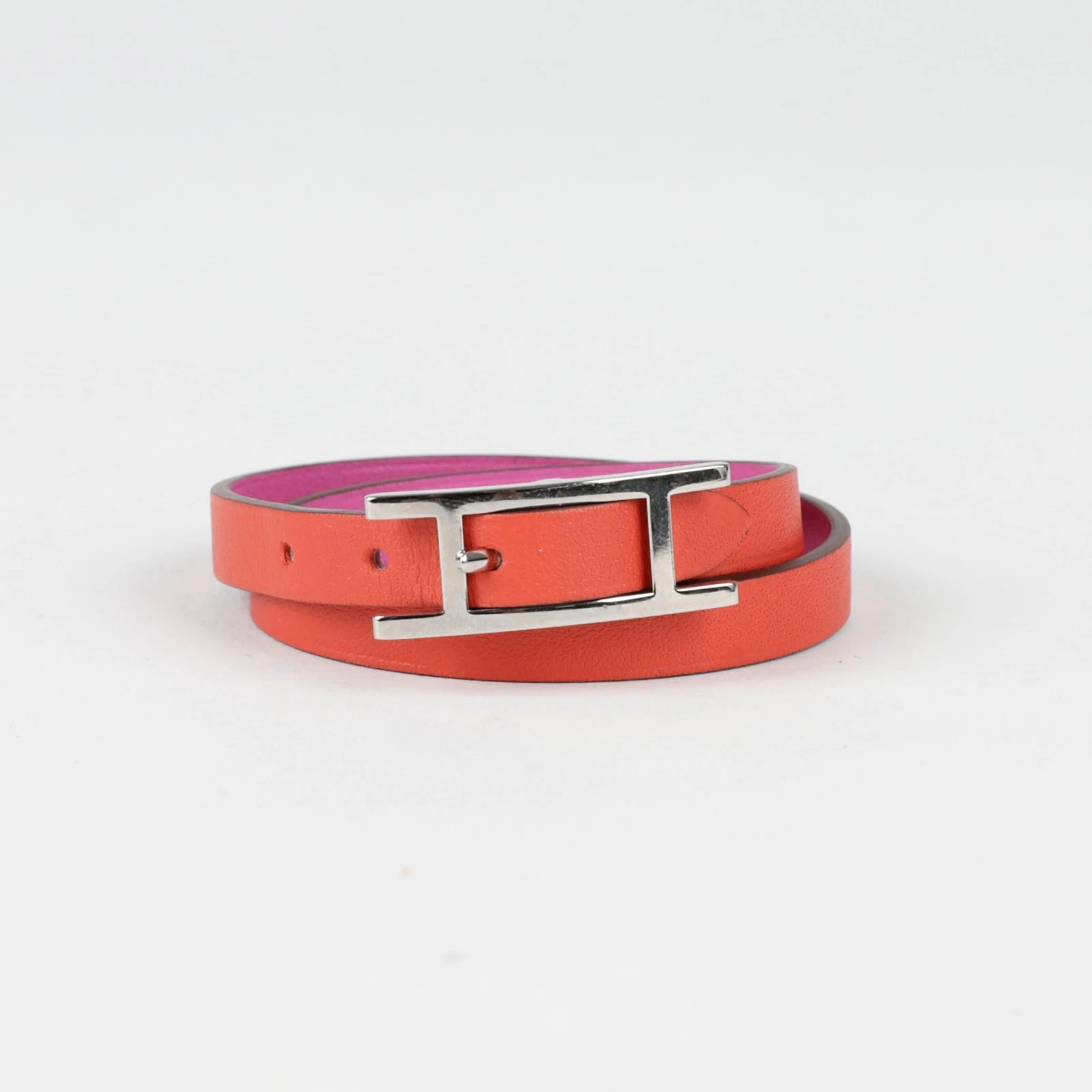 HERMÈS Bracciale Hermes Perline Doppio Tour T1 114964269
