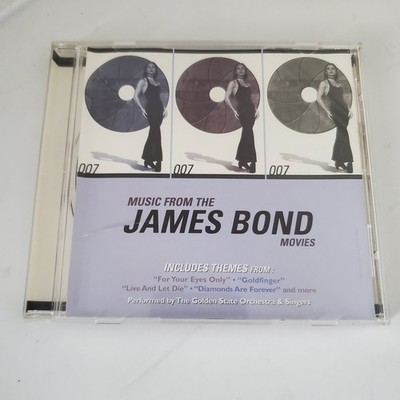 Music From The James Bond Movies CD 1999 Golden State Orchestra 007 Themes