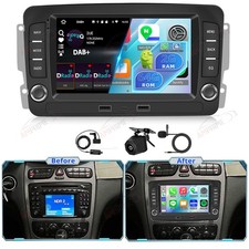 DAB+ Carplay Android 15 F&uuml;r 2002-2004 Mercedes Benz CLK W209 Autoradio GPS NAVI