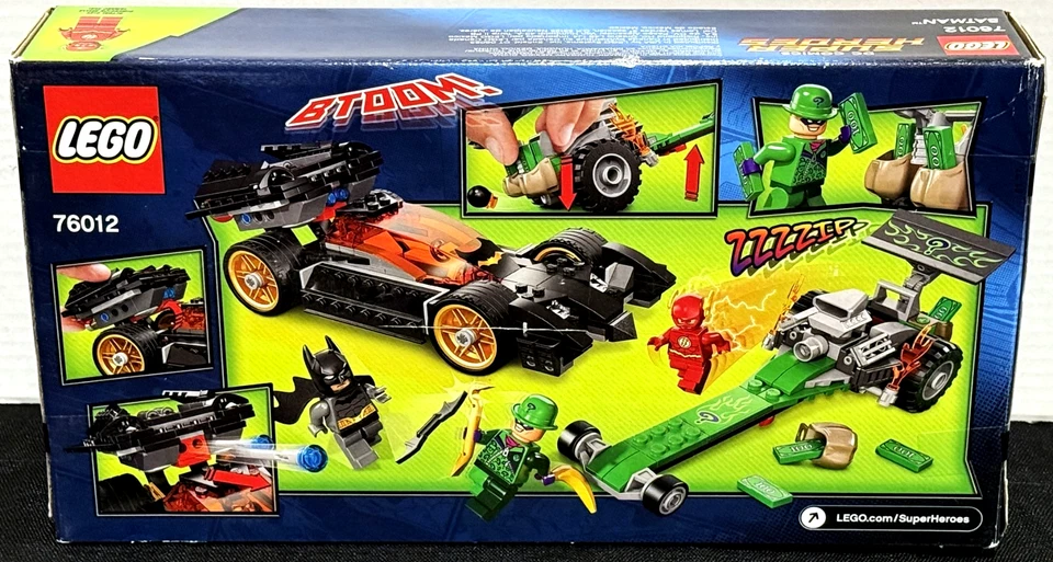 NEW! LEGO 76012 BATMAN: THE RIDDLER CHASE / DC COMICS SUPER HEROES / BATMAN - Image 2 of 4