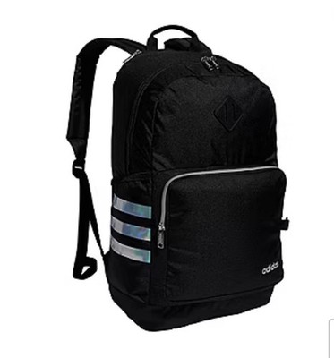Adidas Classic 3s 4 Backpack Black/Snowglobe One Size NEW! NWT