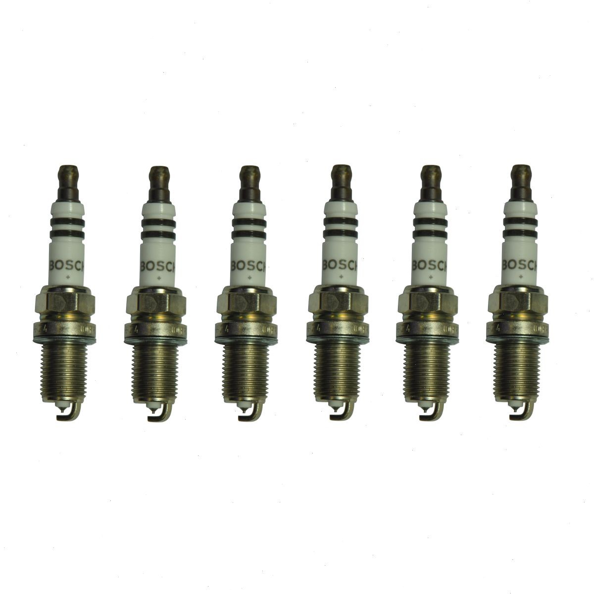 6 pc Bosch Platinum Spark Plugs for 1999-2005 Volvo S80 2.8L 2.9L L6 ni