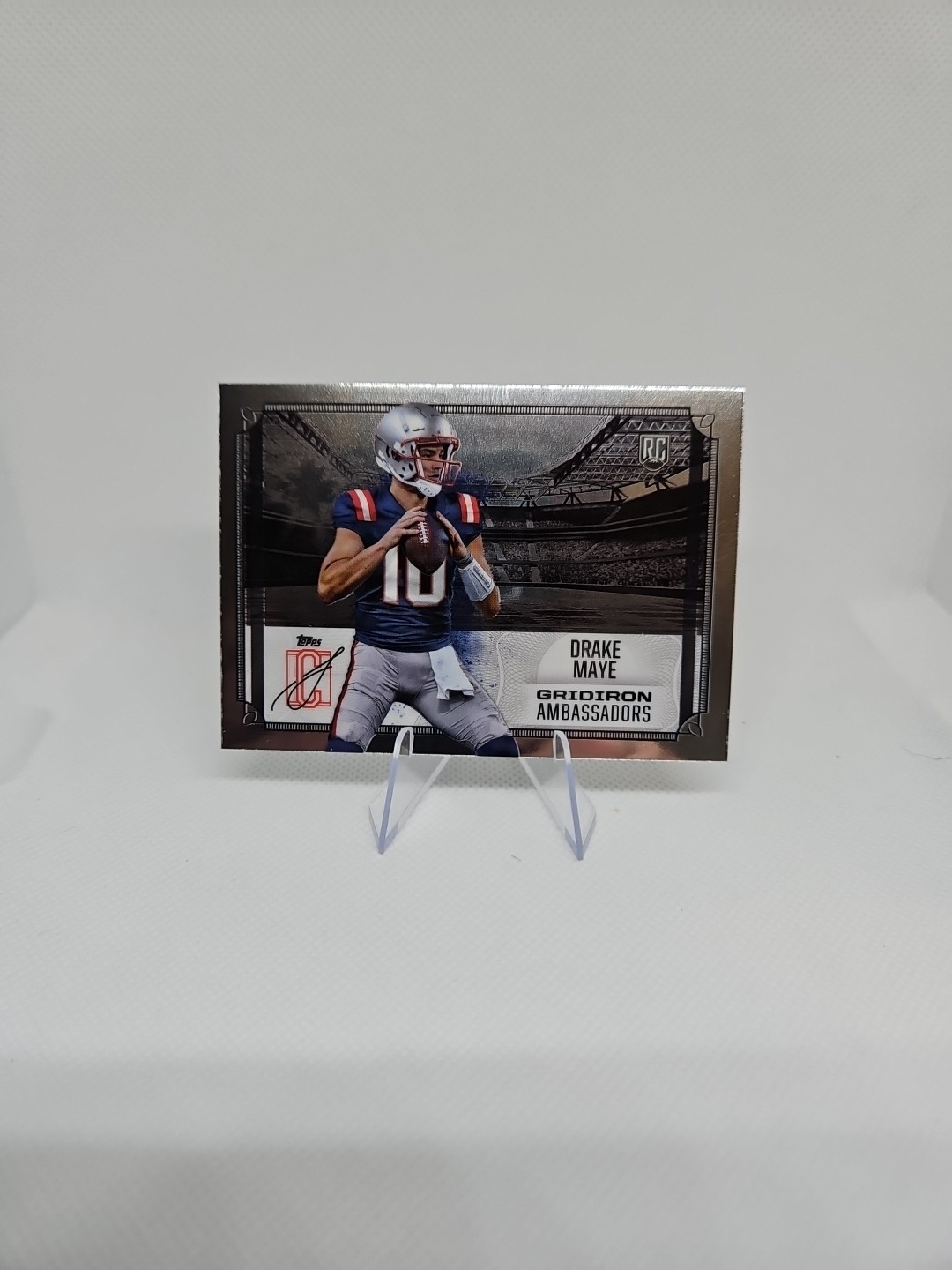 2024 Topps Signature Class Gridiron Ambassadors Drake Maye RC Rookie #GA-3