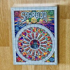 Sagrada Board Game of Dice Drafting  Window Crafting Strategy Family Kids