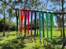Biothane Leashes, multiple lengths and colors, made in the USA