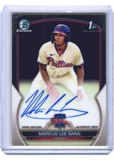 2023 Marcus Lee Sang Bowman Chrome 1st Bowman Auto RC #CPA-ML (H1117)
