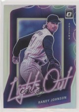 2021 Panini Donruss Optic Lights Out Holo Prizm Randy Johnson #LO1 HOF 09wc