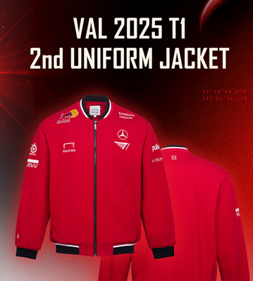 LoL] 2025 T1 2nd Uniform Jacket Red 100% Authentic | eBay