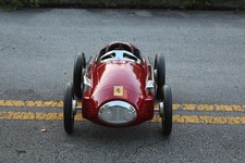 American Retro Ferrari Pedal Car Vintage Grand Prix Racer Steel Pedal Car