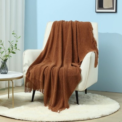 Rustikale BauernhausStrickdecke für Couch, Sofa, Stuhl, Bett, Heimdekoration,...