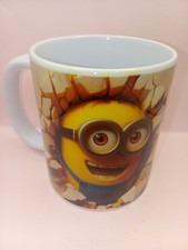 minions mug 11oz dishwasher safe  won't fade tea coffee cup drink cartoon movie 